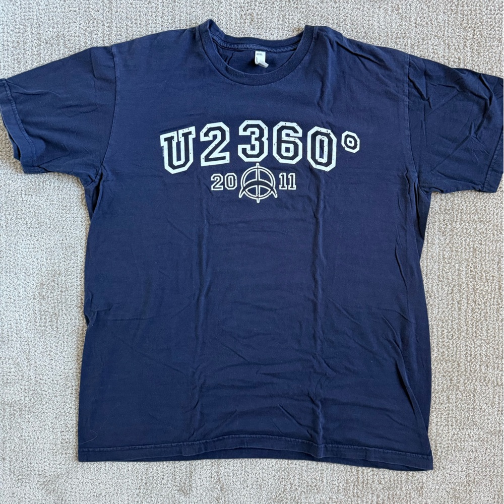Vintage 2011 U2 360 Tour Concert T Shirt